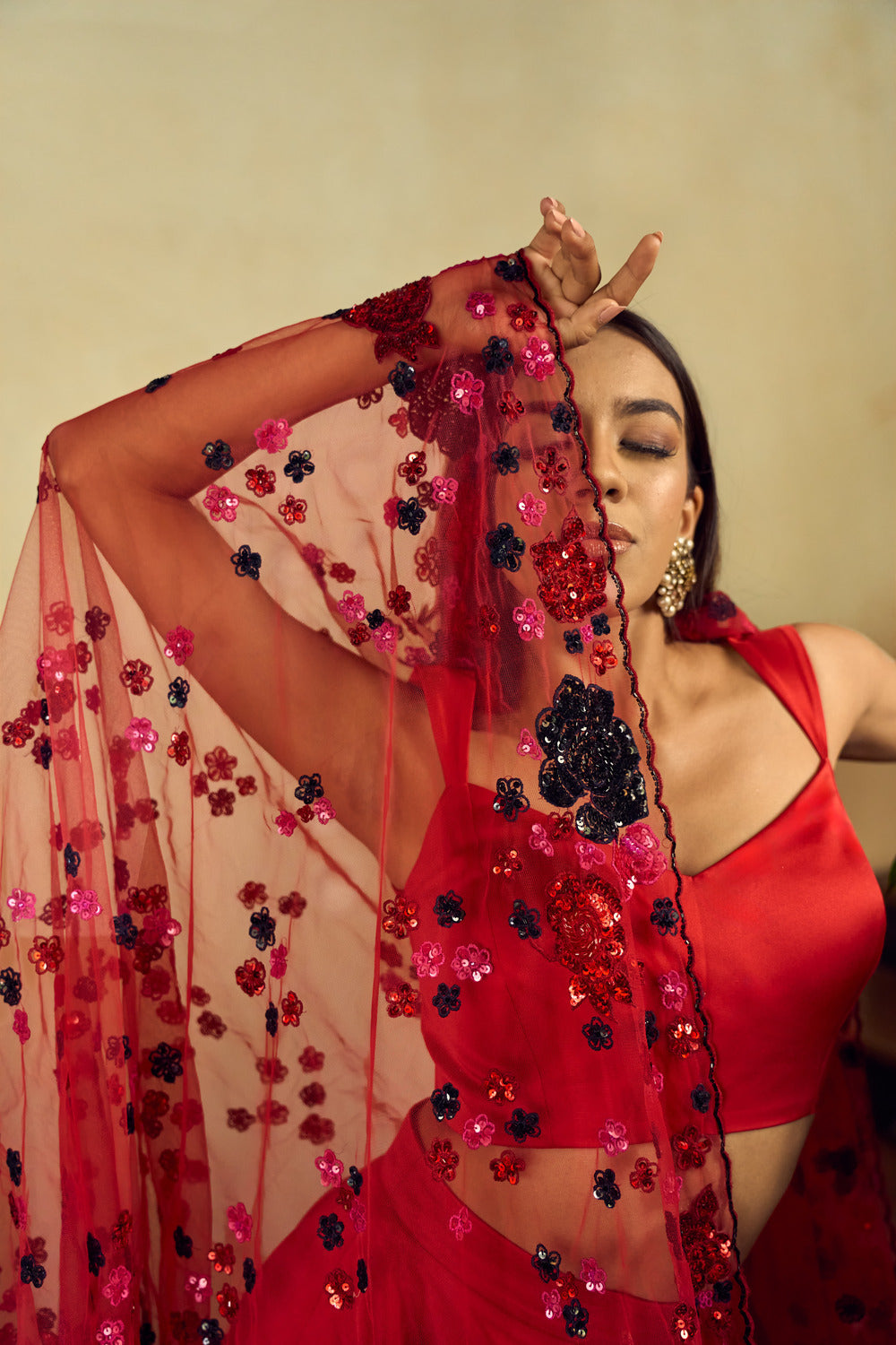 Scarlet red