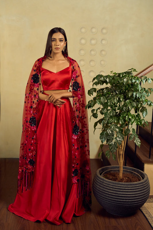 Scarlet red